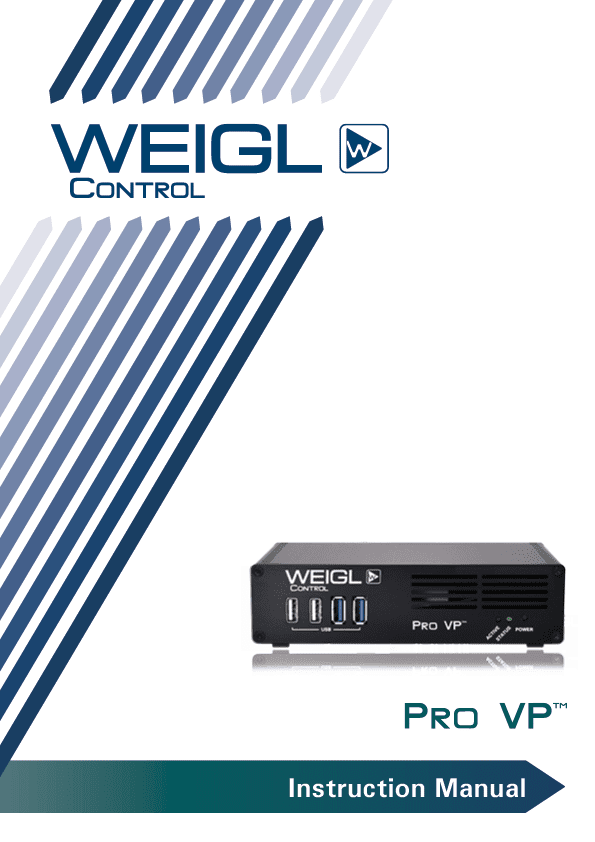 WEIGL_Control_Pro_VP_InstructionManual