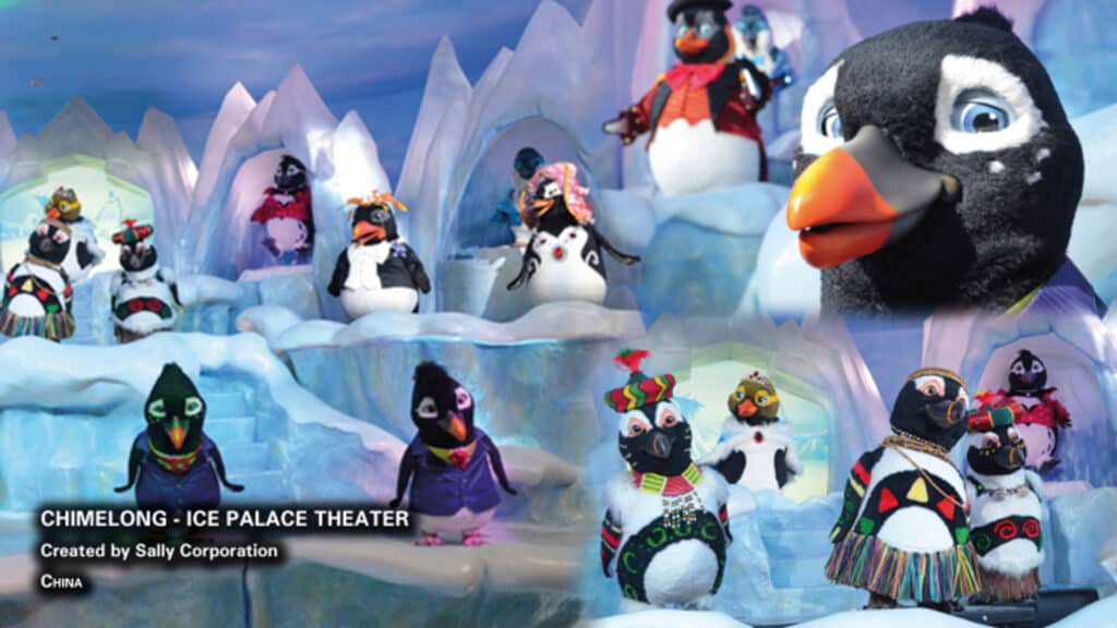 Entertainment powered by Weigl Control - Chimelong - Ice Palace Theatercreated by Sally Corporation - China