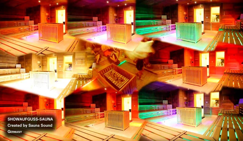 Entertainment powered by Weigl Control - Showaufguss-Sauna - Sauna Sound - Germany