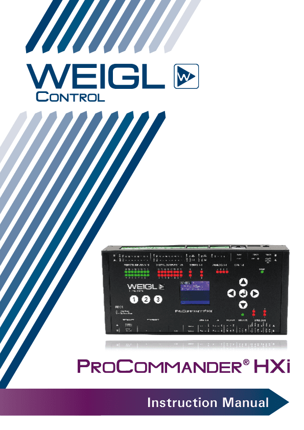 WEIGL_Control_ProCommander_HXi_InstructionManual
