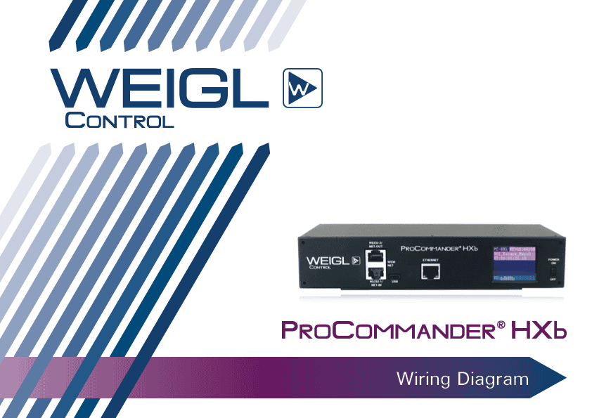WEIGL ProCommander HXb WiringDiagram